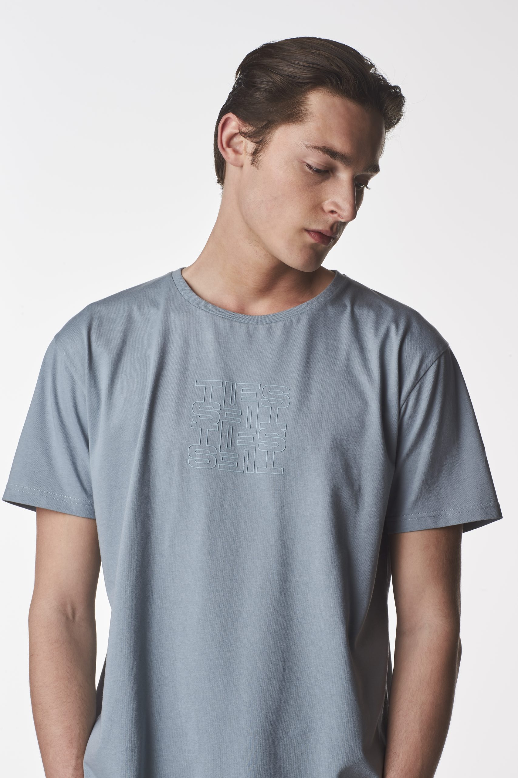 TIES t-shirt regular fit light blue – Ties